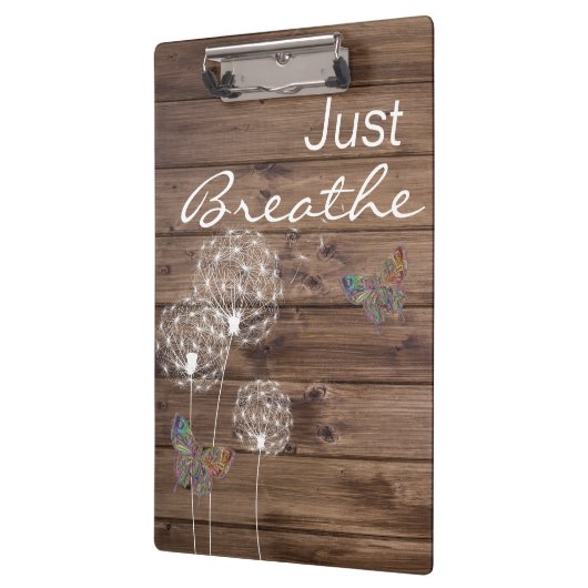 Alleen maar Breedte van de Dandelions Butterfly Wo Klembord (Links)