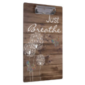 Alleen maar Breedte van de Dandelions Butterfly Wo Klembord (Rechts)