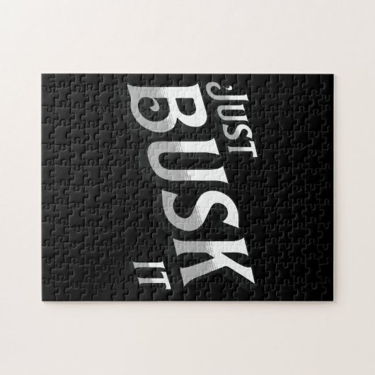 Alleen maar druk. legpuzzel (Horizontaal)