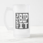 Alleen maar een BIP Matglas Bierpul (Links)