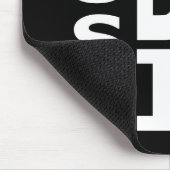 Alleen maar een BIP Muismat (Hoek)