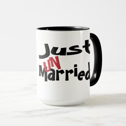 Alleen maar een gehuwde Mok (Voorkant rechts)