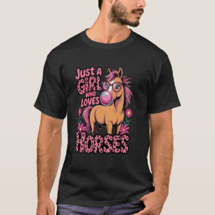 Alleen Maar Een Meisje Dat Paarden Liefheeft - Paa T-shirt