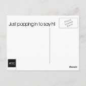 Alleen maar in Briefkaart (Achterkant)