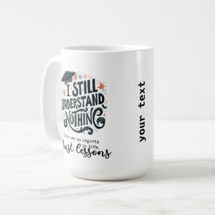 Alleen maar lessen koffiemok