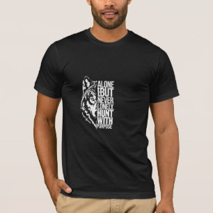 Alleen, maar nooit eenzaam: de wijsheid van een wo t-shirt