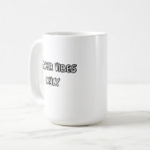 alleen maker vibes koffiemok (Voorkant links)