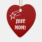 Alleen mama keramisch ornament (Links)