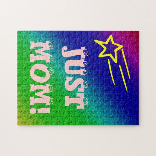 Alleen mama legpuzzel (Horizontaal)