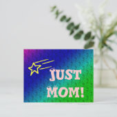 Alleen mama Superstar Briefkaart (Staand voorkant)