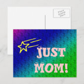 Alleen mama Superstar Briefkaart (Voorkant / Achterkant)