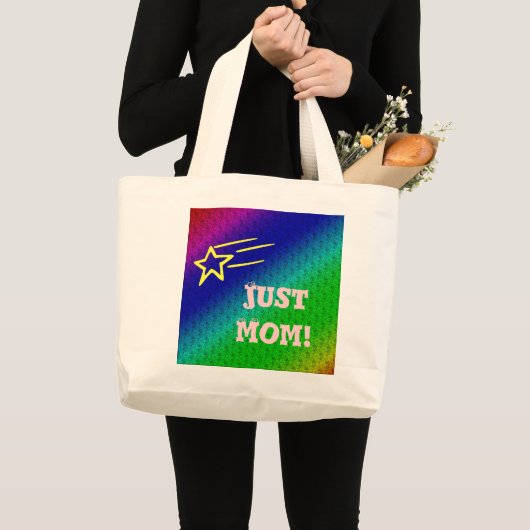 Alleen mama Superstar Grote Tote Bag (Voorkant (product))