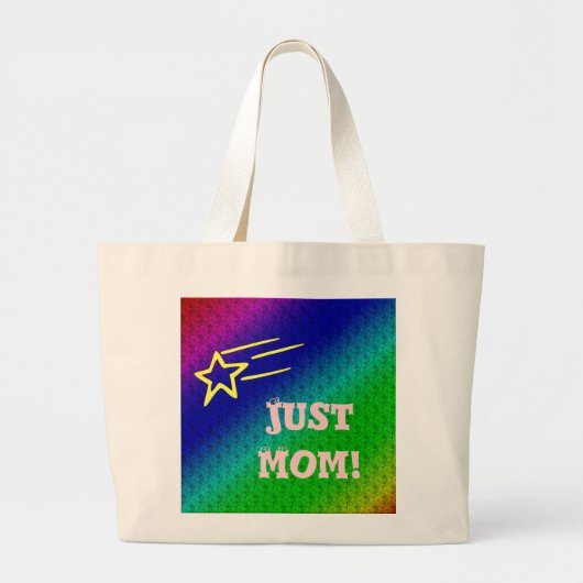 Alleen mama Superstar Grote Tote Bag (Voorkant)