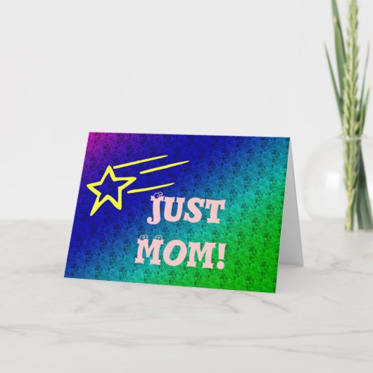 Alleen mama Superstar Kaart (Voorkant)