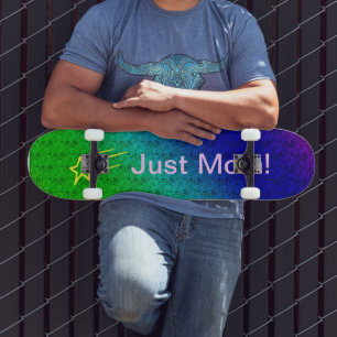 Alleen mama Superstar Persoonlijk Skateboard