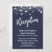Alleen marinescheepvaart en lights Textured Weddin Kaart (Voorkant)