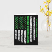 Alleen markeren mentaal gezondheidsbewustzijn Niem Kaart (Gele Bloem)