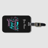 Alleen Mermaid Zone Bagagelabel (Voorkant (horizontaal))