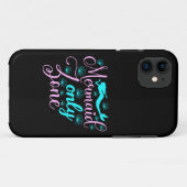 Alleen Mermaid Zone Case-Mate iPhone Case (Achterkant (horizontaal))