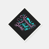 Alleen Mermaid Zone Servet (Hoek)