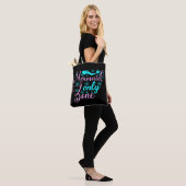 Alleen Mermaid Zone Tote Bag (Op model)