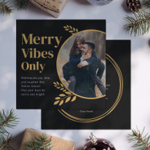 Alleen Merry Vibes Foto Gelukkig Getrouwd Stel