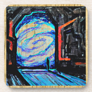 Alleen met de sjitterende Abyss Bier Onderzetter