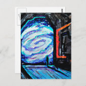 Alleen met de sjitterende Abyss Briefkaart (Voorkant / Achterkant)