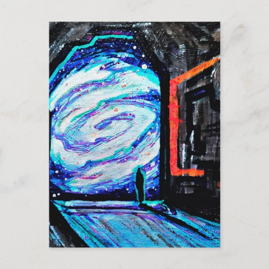 Alleen met de sjitterende Abyss Briefkaart (Voorkant)