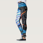 Alleen met de sjitterende Abyss Leggings (Links)