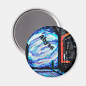 Alleen met de sjitterende Abyss Magneet (Voorkant / Achterkant)