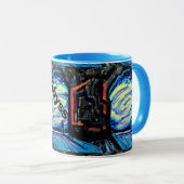 Alleen met de sjitterende Abyss Mok (Voorkant rechts)