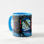 Alleen met de sjitterende Abyss Mok (Voorkant links)