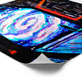 Alleen met de sjitterende Abyss Poster (Hoek)