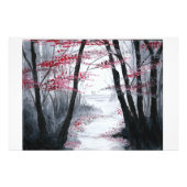 Alleen met elkaar lopen foto afdruk (Voorkant)