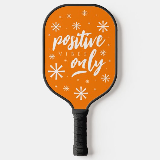 Alleen met handgeschreven positieve steekproeven pickleball paddle (Voorkant)