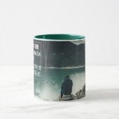 Alleen met het hart mok (Midden)