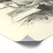 Alleen met mijn Poster van gedachten (Hoek)