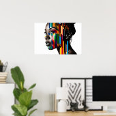 Alleen met Nyla's gedachten Poster (Thuiskantoor)