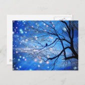 Alleen met sterren briefkaart (Voorkant / Achterkant)