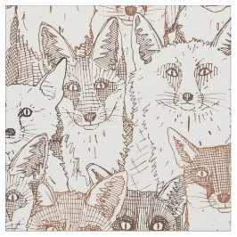 alleen met vossen wordt zachte witte stof doorgebl