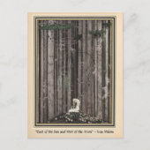 Alleen midden in de bossen Kay Nielsen Briefkaart (Voorkant)