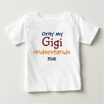 Alleen mijn Gigi begrijpt me T-shirt voor kinderen