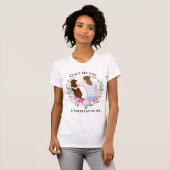 Alleen mijn hond begrijpt me brunette Labrador T-shirt (Voorkant volledig)