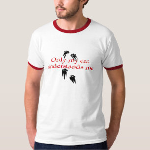 Alleen mijn kat begrijpt me t-shirt
