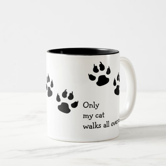 Alleen mijn kat Mok (Voorkant rechts)