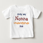 Alleen mijn nonna begrijpt het T-shirt van mijn ki (Voorkant)