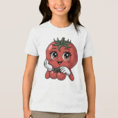 Alleen Mijn Tomaat Tri-Blend Shirt (Voorkant)