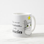 Alleen Miracles Gizmo Ragdoll Cat Inspirerend Koffiemok (Voorkant rechts)