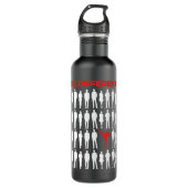 Alleen MMA Gift Idea Be the Difference Classic T Waterfles (Voorkant)